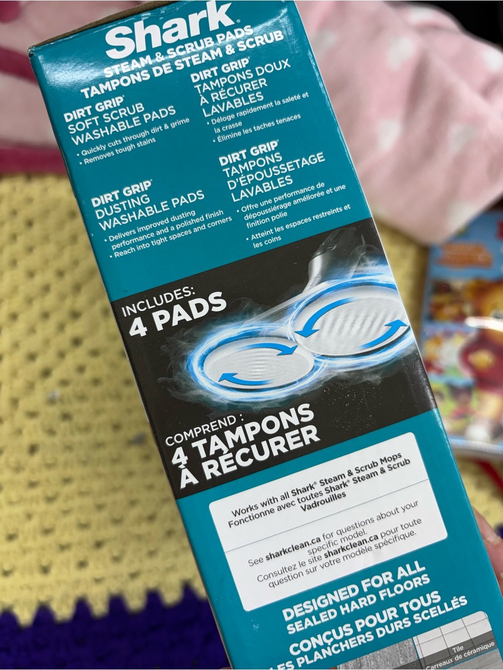 Shark scrub & steam pads-new - Picture 4 of 7